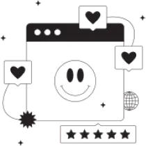 Ilustración de desarrollo de software empresarial